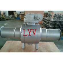 Worm Gear Fully Welded Big Size Ball Valve